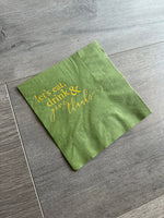 Eat, Drink, Give Thanks — Cocktail Napkin