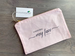 pink Contents my face makeup bag by stationare