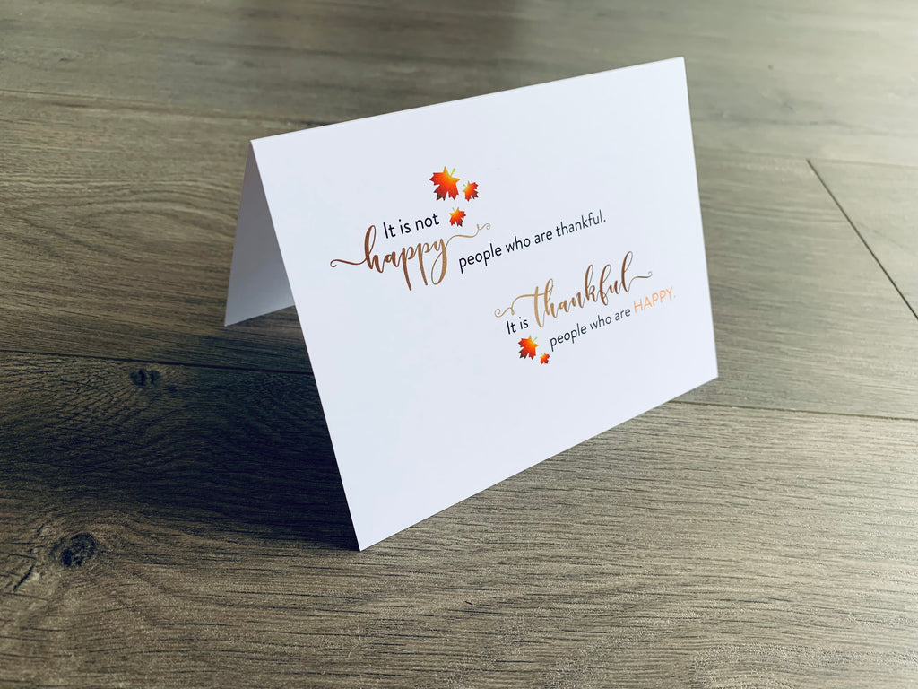Giving Thanks Thanksgiving Notes | 6 designs | Stationare